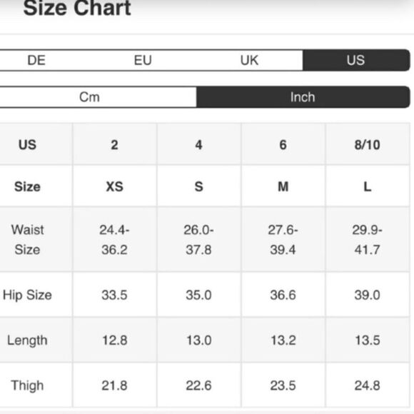 Preppy Plaid Navy Blue & White Shorts S A18 - Picture 7 of 7